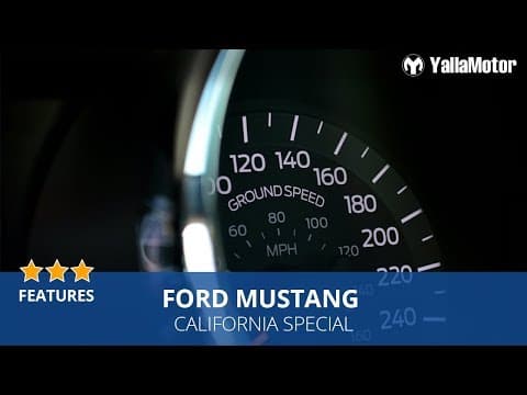 2017 Ford Mustang California Special Feature Highlights | YallaMotor.com 2017 Ford Mustang California Special Feature Highlights | YallaMotor.com
