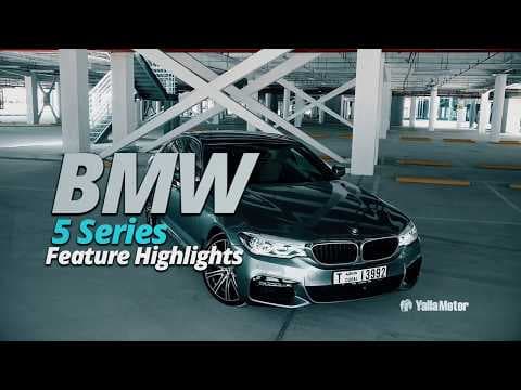 2017 BMW 5 Series Feature Highlights | YallaMotor.com