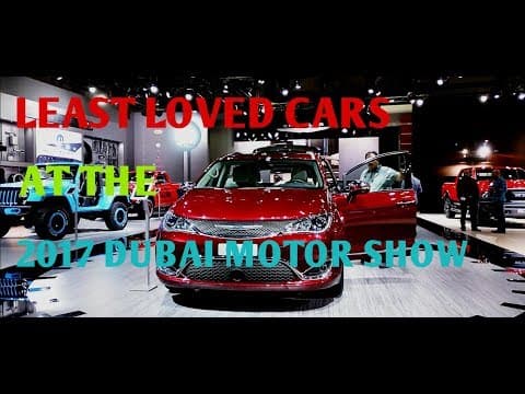 Least Loved Cars At The 2017 Dubai Motor Show | YallaMotor.com Least Loved Cars At The 2017 Dubai Motor Show | YallaMotor.com
