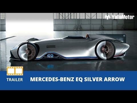 Mercedes-Benz Vision EQ Silver Arrow | YallaMotor.com Mercedes-Benz Vision EQ Silver Arrow | YallaMotor.com