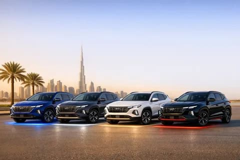 مقارنة فئات هيونداي توسان 2026 في الإمارات: المواصفات والأسعار والأداء مقارنة فئات هيونداي توسان 2026 في الإمارات: المواصفات والأسعار والأداء