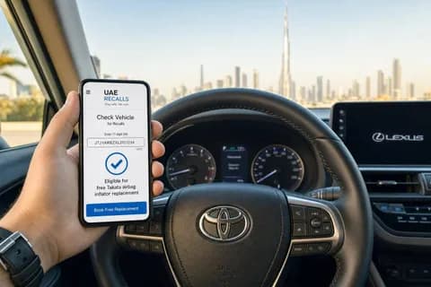 Toyota and Lexus Takata Airbag Recall in the UAE: Full Affected Model List and Free VIN Check Guide Toyota and Lexus Takata Airbag Recall in the UAE: Full Affected Model List and Free VIN Check Guide