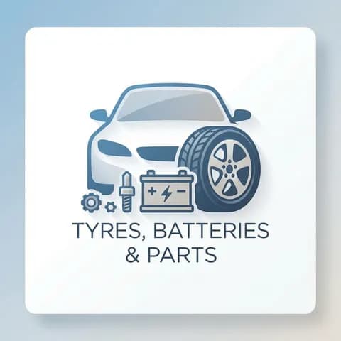 Car Tyres, Batteries & parts provided by Speed Wheels Auto Garage