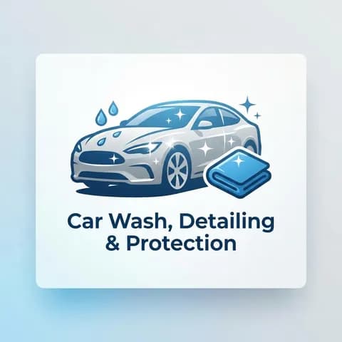 Car Wash, Detailing & Protection provided by BlueVerse