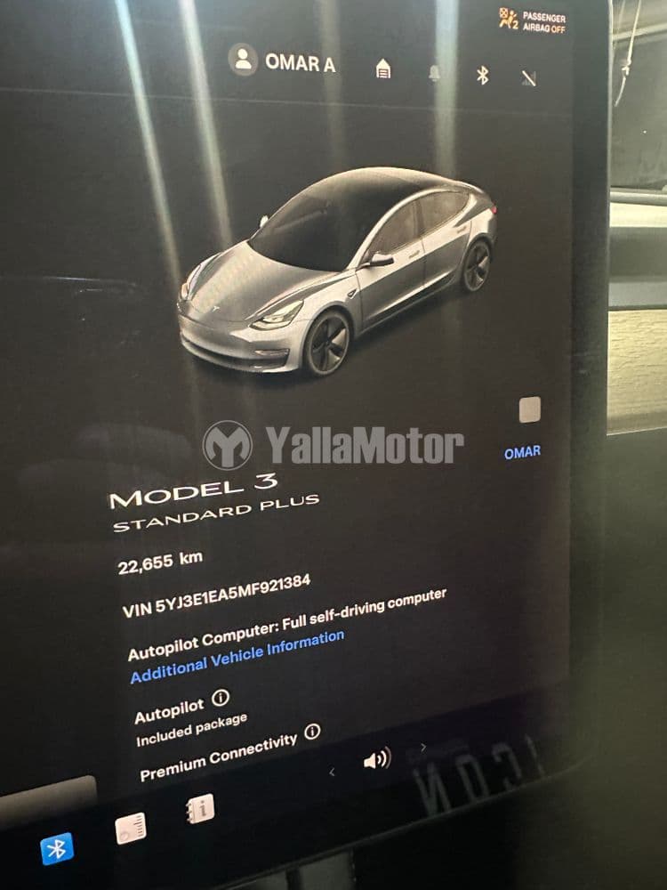 Used Tesla Model 3 Standard Range Plus 2021