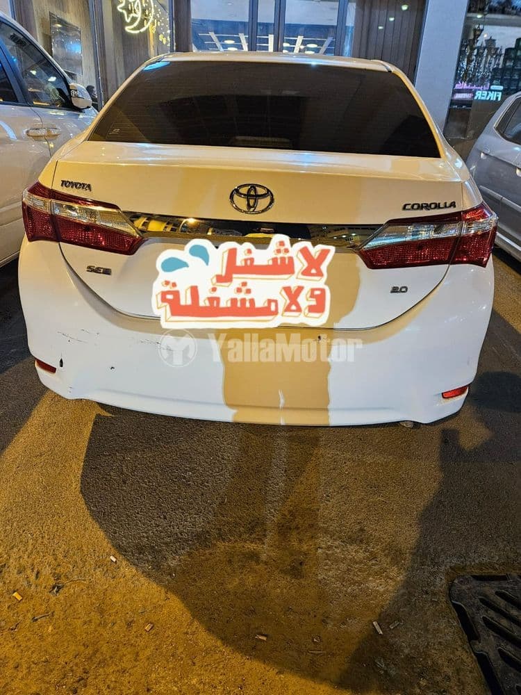تويوتا كورولا 2.0 L SE Plus 2015 مستعملة