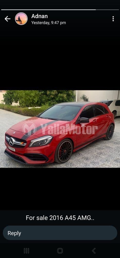 Used Mercedes-Benz A 45 AMG 2.0T 4MATIC 2016
