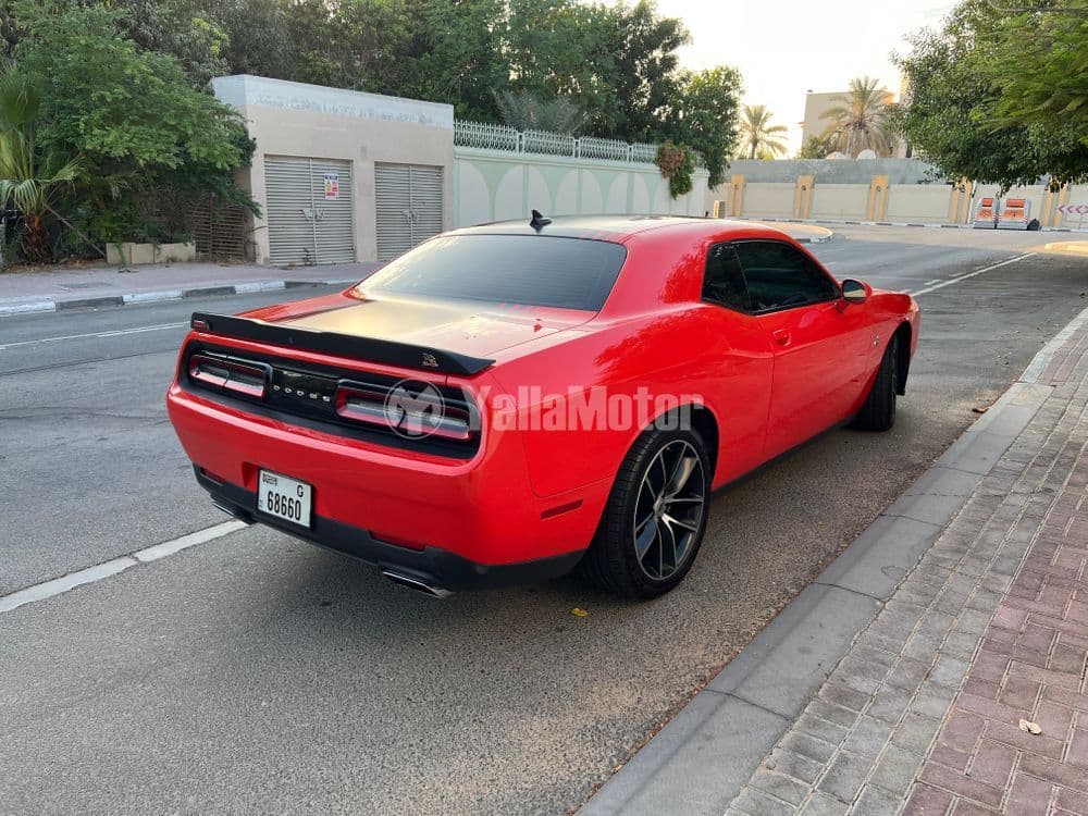 دودج تشالنجر 6.4L R/T Scatpack Widebody 2018 مستعملة