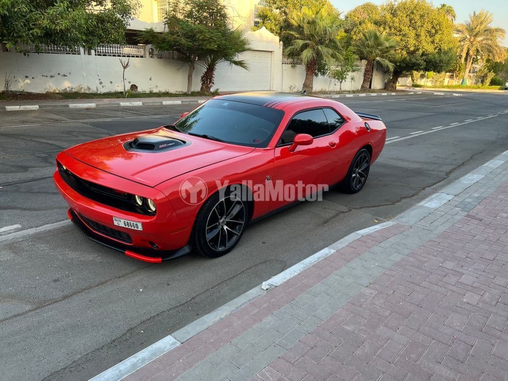 دودج تشالنجر 6.4L R/T Scatpack Widebody 2018 مستعملة