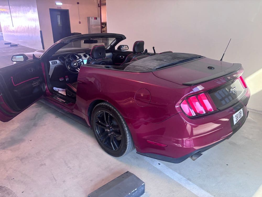 فورد موستانج المكشوفة 2015 مستعملة