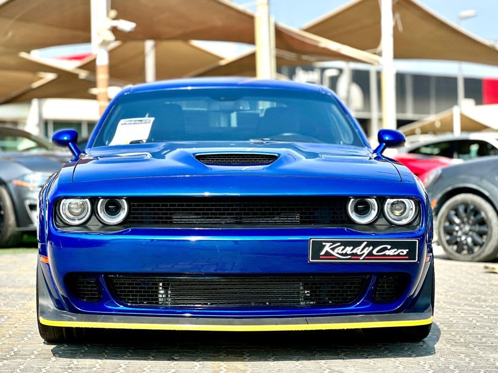 دودج تشالنجر 6.4L R/T Scatpack Widebody 2021 مستعملة