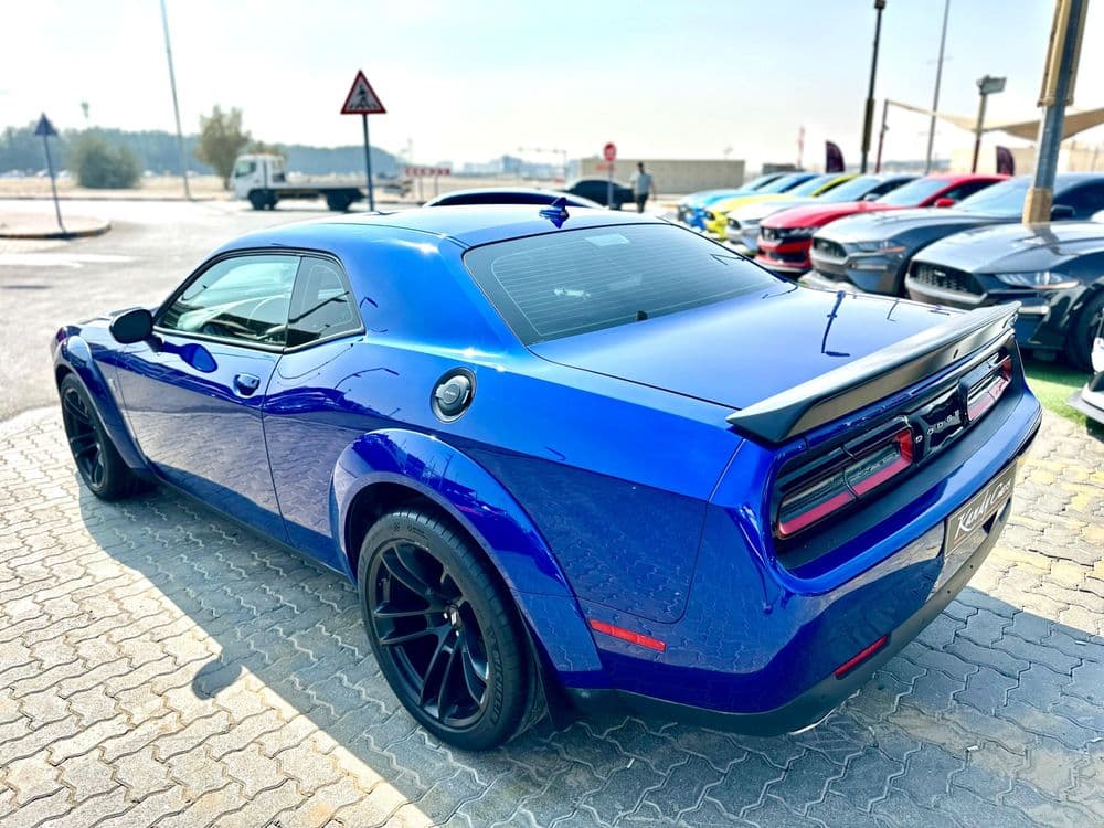 دودج تشالنجر 6.4L R/T Scatpack Widebody 2021 مستعملة