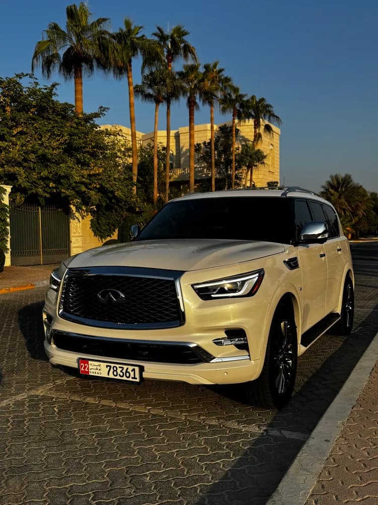 انفينيتي كيو اكس80 5.6L Sensory ProActive 8 Seats 2022 مستعملة