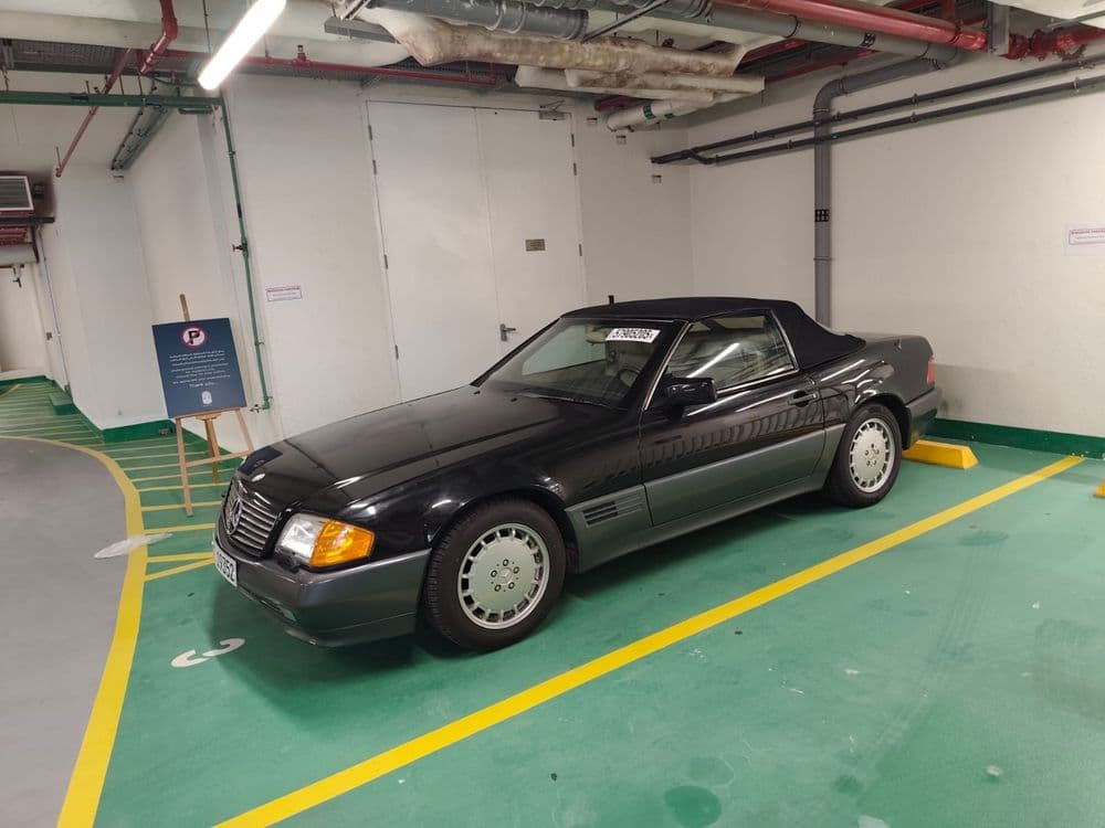 مرسيدس بنز الفئة أس أل SL 500 1991 مستعملة