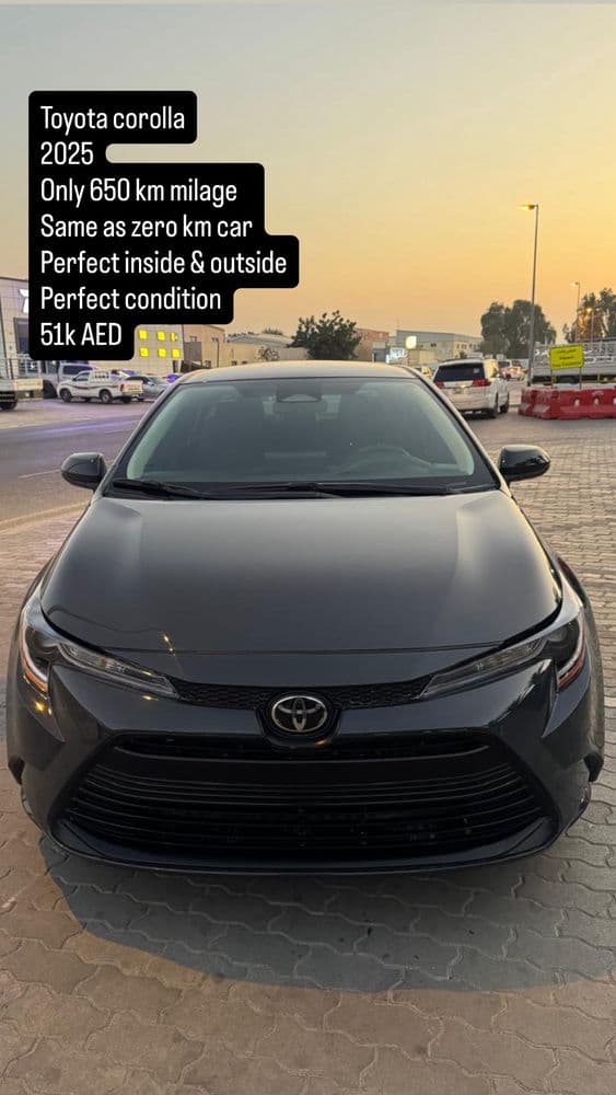 Used Toyota Corolla 2.0 L SE 2025