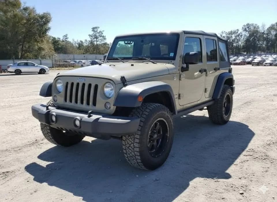 Used Jeep Wrangler Unlimited Sahara 3.6L Standard 2017