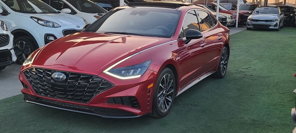 هيونداي سوناتا 1.6T GLS Topline 2020 مستعملة