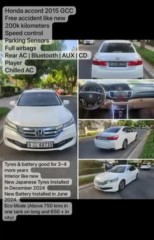 Used Honda Accord 1.5T LX 2015