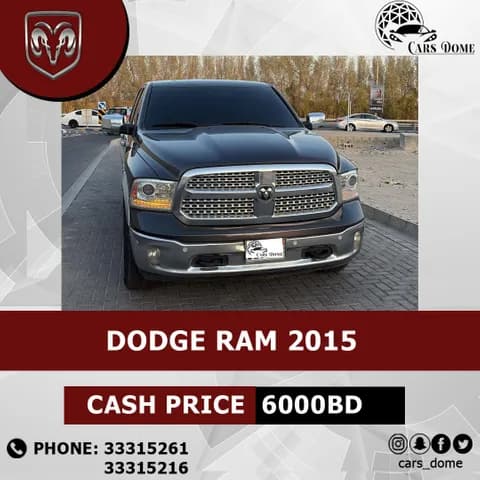 Used Dodge RAM 1500 Laramie Crew 5.7L 2015 Used Dodge RAM 1500 Laramie Crew 5.7L 2015 used_cars.forSale