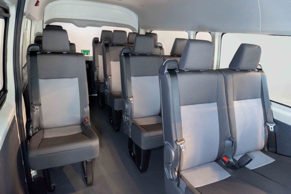 New Toyota Hiace 3.5L high roof commuter 13 seater 2025