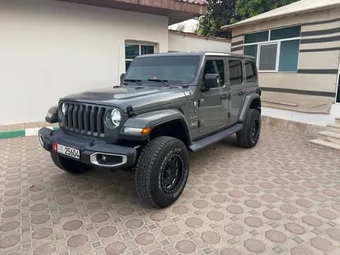 Used Jeep Wrangler Sahara Unlimited 3.6L Plus 2020