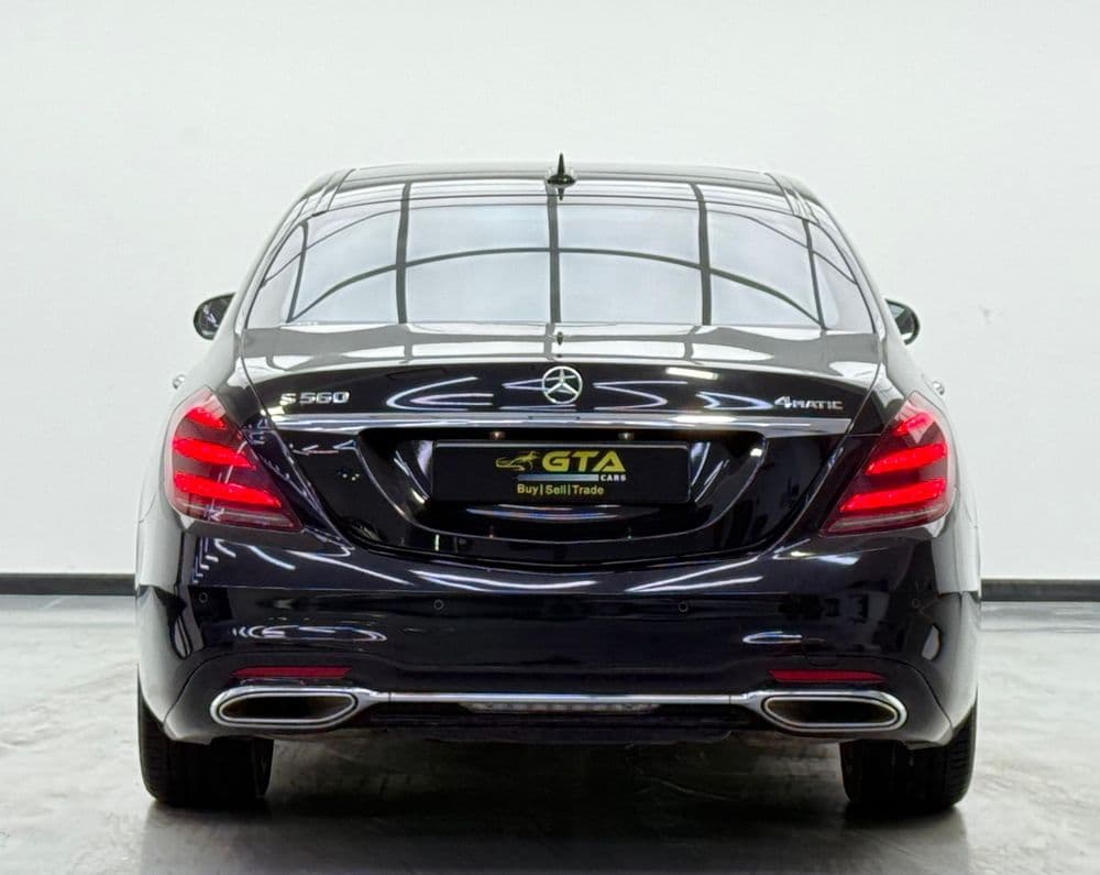 مرسيدس بنز إس-كلاس S 560 2018 مستعملة