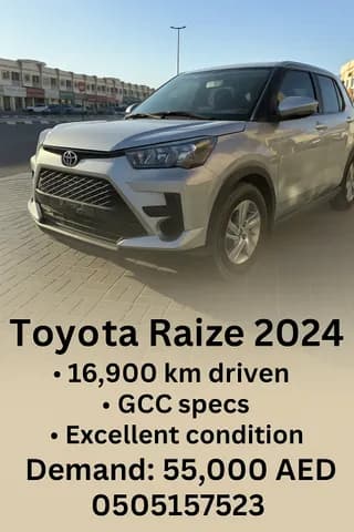 Used Toyota Raize 1.2L E 2024 Used Toyota Raize 1.2L E 2024 used_cars.forSale