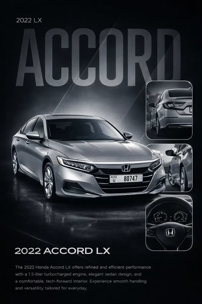 Used Honda Accord 1.5T LX 2022 Used Honda Accord 1.5T LX 2022 used_cars.forSale