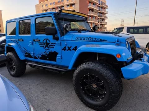 جيب رانجلر Unlimited 3.6L V6 Unlimited Sahara 2017 مستعملة